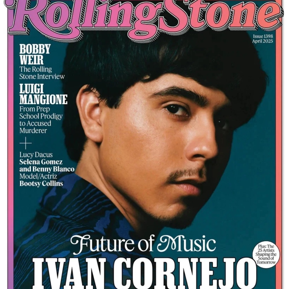 Rolling Stone - Pink and Blue Cover